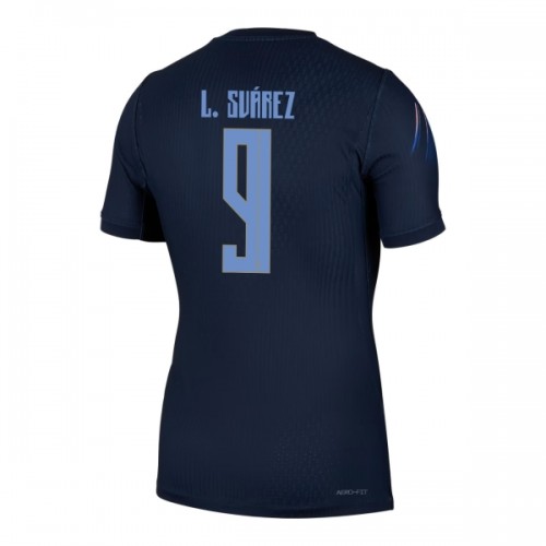 Uruguay Luis Suarez 9 Fodboldtrøje Udebane VM 2026 Uruguay Luis Suarez 9 Fodboldtrøje Udebane VM 2026