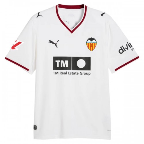 Valencia CF Fodboldtrøje Hjemmebane 2026-27 Valencia CF Fodboldtrøje Hjemmebane 2026-27