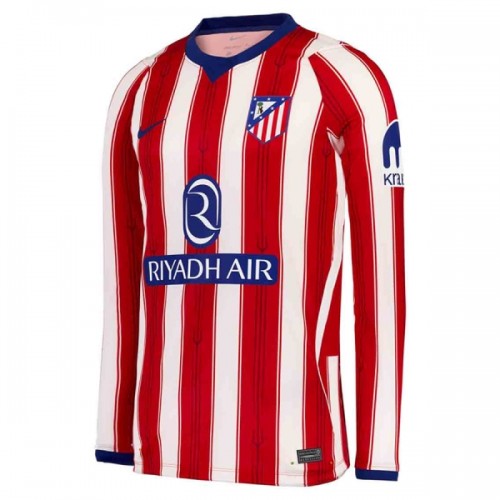 Atlético Madrid Fodboldtrøje Hjemmebane 2026-27 Langærmet Atlético Madrid Fodboldtrøje Hjemmebane 2026-27 Langærmet