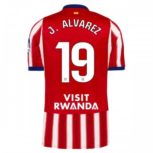Atlético Madrid J. Alvarez 19 Fodboldtrøje Hjemmebane 2026-27 Atlético Madrid J. Alvarez 19 Fodboldtrøje Hjemmebane 2026-27