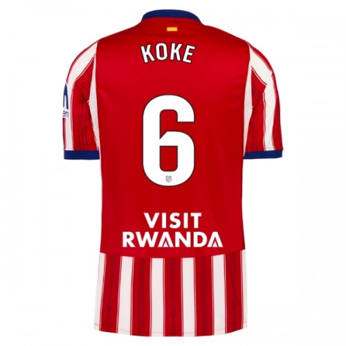 Atlético Madrid Koke 6 Fodboldtrøje Hjemmebane 2026-27 Atlético Madrid Koke 6 Fodboldtrøje Hjemmebane 2026-27