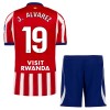 Børn - Atlético Madrid J. Alvarez 19 Fodboldtrøje Hjemmebane 2026-27