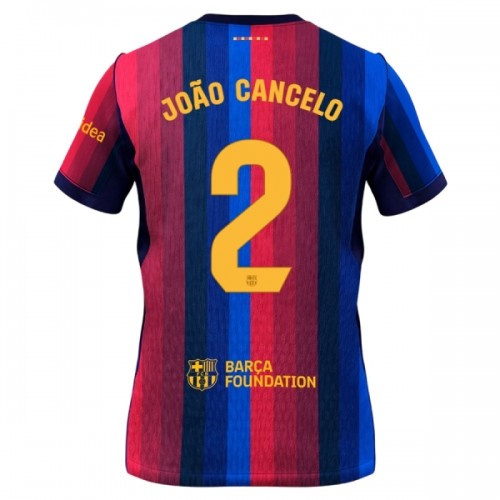 FC Barcelona Joao Cancelo 2 Fodboldtrøje Hjemmebane 2026-27 FC Barcelona Joao Cancelo 2 Fodboldtrøje Hjemmebane 2026-27