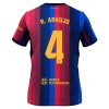 FC Barcelona R. Araujo 4 Fodboldtrøje Hjemmebane 2026-27 FC Barcelona R. Araujo 4 Fodboldtrøje Hjemmebane 2026-27