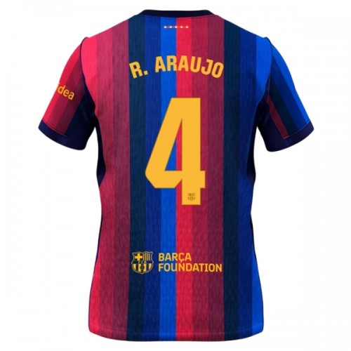 FC Barcelona R. Araujo 4 Fodboldtrøje Hjemmebane 2026-27 FC Barcelona R. Araujo 4 Fodboldtrøje Hjemmebane 2026-27