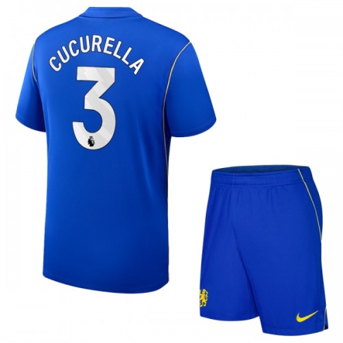Børn - Chelsea Cucurella 3 Fodboldtrøje Hjemmebane 2026-27 Børn - Chelsea Cucurella 3 Fodboldtrøje Hjemmebane 2026-27