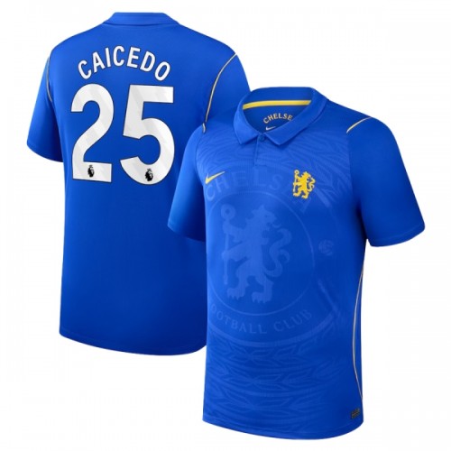 Chelsea Caicedo 25 Fodboldtrøje Hjemmebane 2026-27 Chelsea Caicedo 25 Fodboldtrøje Hjemmebane 2026-27