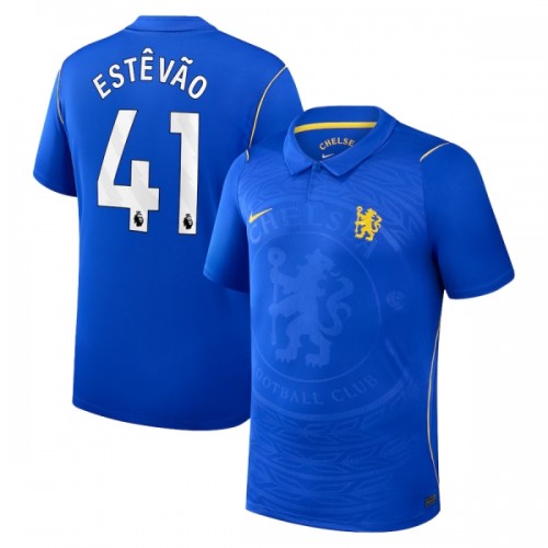 Chelsea Estevao 41 Fodboldtrøje Hjemmebane 2026-27 Chelsea Estevao 41 Fodboldtrøje Hjemmebane 2026-27