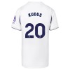 Børn - Tottenham Hotspur Kudus 20 Fodboldtrøje Hjemmebane 2026-27
