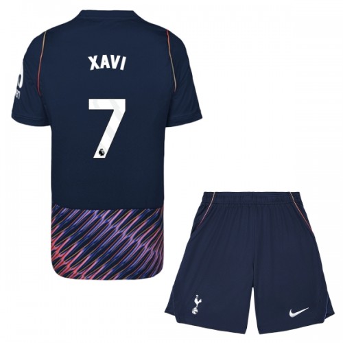 Børn - Tottenham Hotspur Xavi 7 Fodboldtrøje Udebane 2026-27 Børn - Tottenham Hotspur Xavi 7 Fodboldtrøje Udebane 2026-27