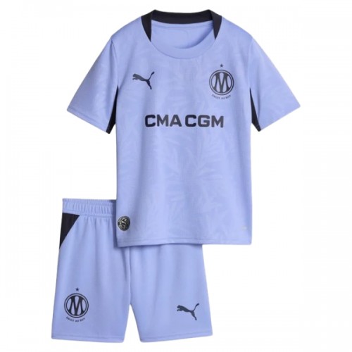 Børn - Olympique de Marseille Fodboldtrøje Tredje 2026-27 Børn - Olympique de Marseille Fodboldtrøje Tredje 2026-27