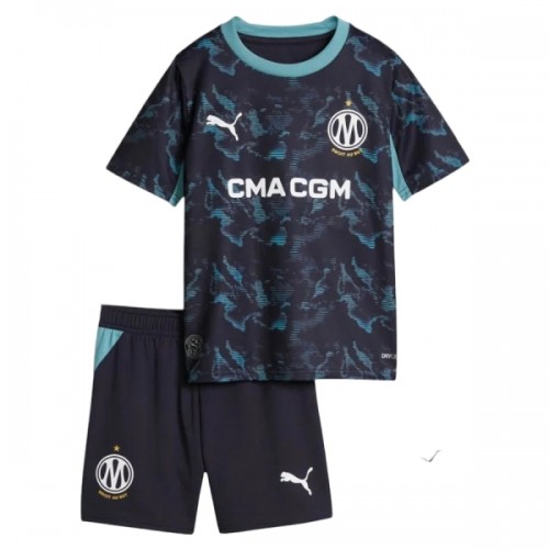 Børn - Olympique de Marseille Fodboldtrøje Udebane 2026-27 Børn - Olympique de Marseille Fodboldtrøje Udebane 2026-27