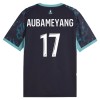 Olympique de Marseille Aubameyang 17 Fodboldtrøje Udebane 2026-27 Olympique de Marseille Aubameyang 17 Fodboldtrøje Udebane 2026-27