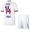 Børn - Paris Saint-Germain Desire Doue 14 Fodboldtrøje Udebane 2026-27 Børn - Paris Saint-Germain Desire Doue 14 Fodboldtrøje Udebane 2026-27