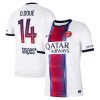 Paris Saint-Germain Desire Doue 14 Fodboldtrøje Udebane 2026-27 Paris Saint-Germain Desire Doue 14 Fodboldtrøje Udebane 2026-27