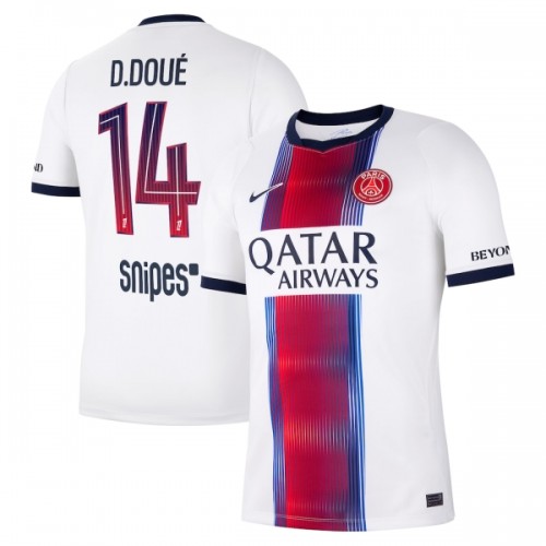 Paris Saint-Germain Desire Doue 14 Fodboldtrøje Udebane 2026-27 Paris Saint-Germain Desire Doue 14 Fodboldtrøje Udebane 2026-27