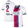 Paris Saint-Germain Hakimi 2 Fodboldtrøje Udebane 2026-27 Paris Saint-Germain Hakimi 2 Fodboldtrøje Udebane 2026-27