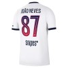 Paris Saint-Germain Joao Neves 87 Fodboldtrøje Udebane 2026-27