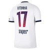 Paris Saint-Germain Vitinha 17 Fodboldtrøje Udebane 2026-27