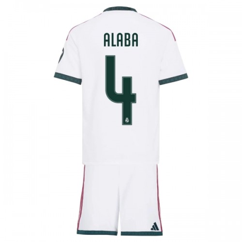 Børn - Real Madrid Alaba 4 Fodboldtrøje Hjemmebane 2026-27 Børn - Real Madrid Alaba 4 Fodboldtrøje Hjemmebane 2026-27