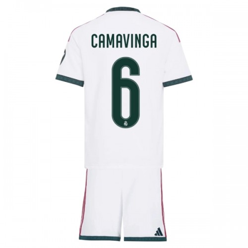 Børn - Real Madrid Camavinga 6 Fodboldtrøje Hjemmebane 2026-27 Børn - Real Madrid Camavinga 6 Fodboldtrøje Hjemmebane 2026-27