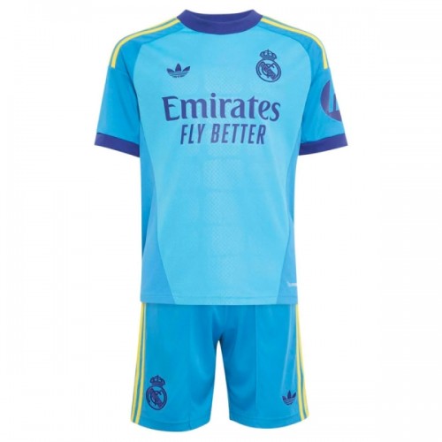 Børn - Real Madrid Fodboldtrøje Udebane Målmand 2026-27 Børn - Real Madrid Fodboldtrøje Udebane Målmand 2026-27