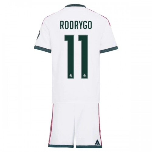 Børn - Real Madrid Rodrygo 11 Fodboldtrøje Hjemmebane 2026-27 Børn - Real Madrid Rodrygo 11 Fodboldtrøje Hjemmebane 2026-27