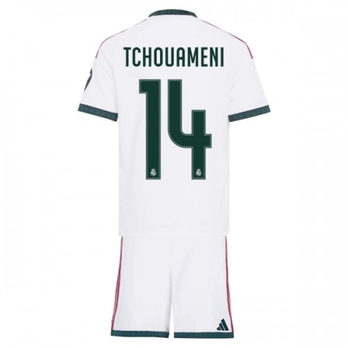 Børn - Real Madrid Tchouameni 14 Fodboldtrøje Hjemmebane 2026-27 Børn - Real Madrid Tchouameni 14 Fodboldtrøje Hjemmebane 2026-27