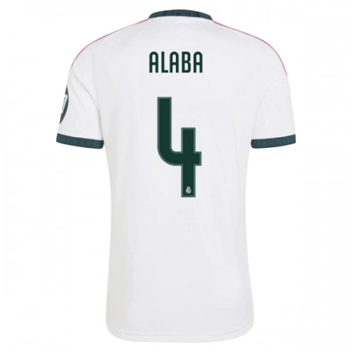 Real Madrid Alaba 4 Fodboldtrøje Hjemmebane 2026-27 Real Madrid Alaba 4 Fodboldtrøje Hjemmebane 2026-27