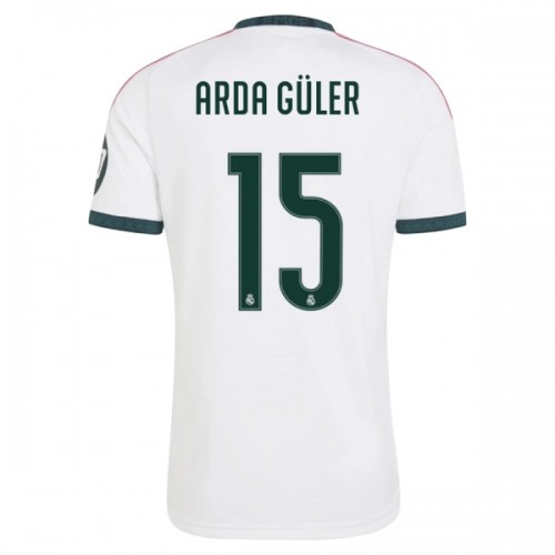 Real Madrid Arda Guler 15 Fodboldtrøje Hjemmebane 2026-27 Real Madrid Arda Guler 15 Fodboldtrøje Hjemmebane 2026-27