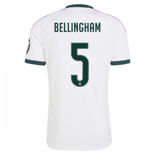 Real Madrid Bellingham 5 Fodboldtrøje Hjemmebane 2026-27 Real Madrid Bellingham 5 Fodboldtrøje Hjemmebane 2026-27