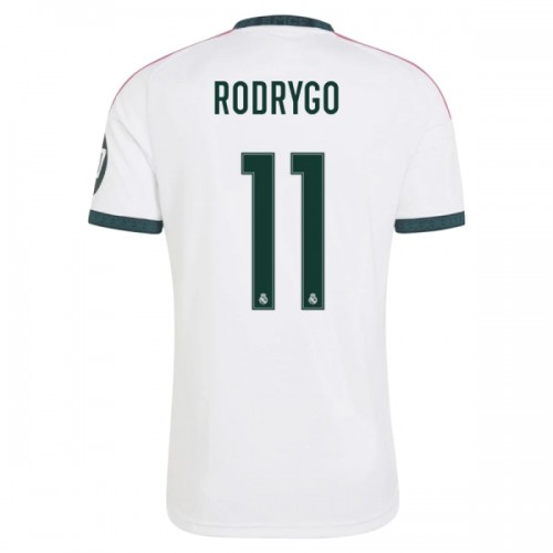 Real Madrid Rodrygo 11 Fodboldtrøje Hjemmebane 2026-27 Real Madrid Rodrygo 11 Fodboldtrøje Hjemmebane 2026-27