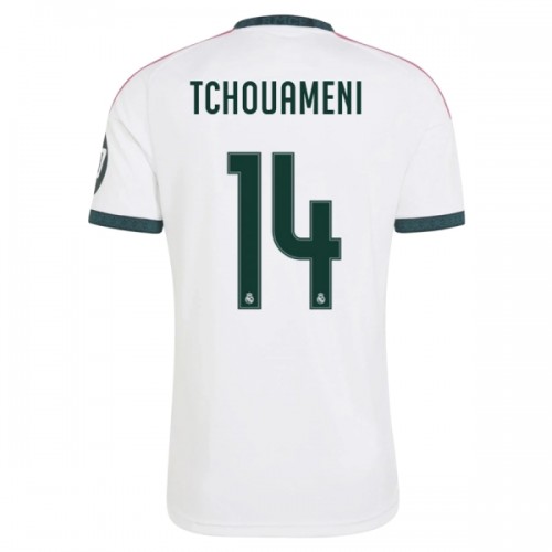 Real Madrid Tchouameni 14 Fodboldtrøje Hjemmebane 2026-27 Real Madrid Tchouameni 14 Fodboldtrøje Hjemmebane 2026-27