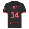 AC Milan Gila 34 Fodboldtrøje Tredje 2026-27 AC Milan Gila 34 Fodboldtrøje Tredje 2026-27