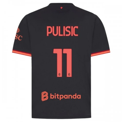 AC Milan Pulisic 11 Fodboldtrøje Tredje 2026-27 AC Milan Pulisic 11 Fodboldtrøje Tredje 2026-27