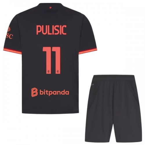 Børn - AC Milan Pulisic 11 Fodboldtrøje Tredje 2026-27 Børn - AC Milan Pulisic 11 Fodboldtrøje Tredje 2026-27