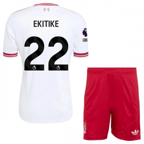 Børn - Liverpool Ekitike 22 Fodboldtrøje Udebane 2026-27 Børn - Liverpool Ekitike 22 Fodboldtrøje Udebane 2026-27
