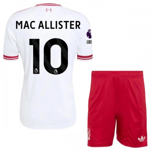 Børn - Liverpool Mac Allister 10 Fodboldtrøje Udebane 2026-27