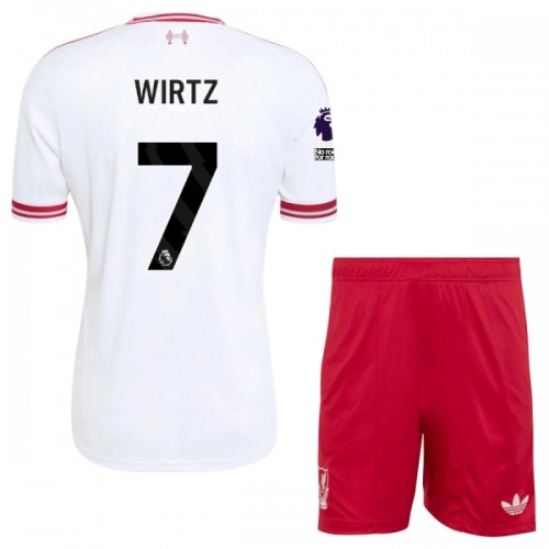 Børn - Liverpool Wirtz 7 Fodboldtrøje Udebane 2026-27 Børn - Liverpool Wirtz 7 Fodboldtrøje Udebane 2026-27