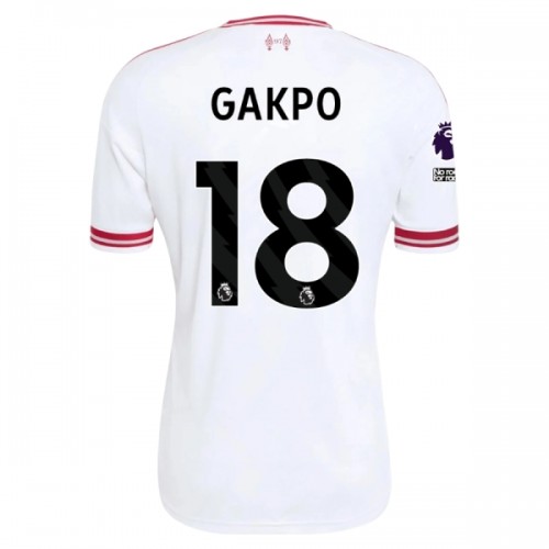 Liverpool Gakpo 18 Fodboldtrøje Udebane 2026-27 Liverpool Gakpo 18 Fodboldtrøje Udebane 2026-27