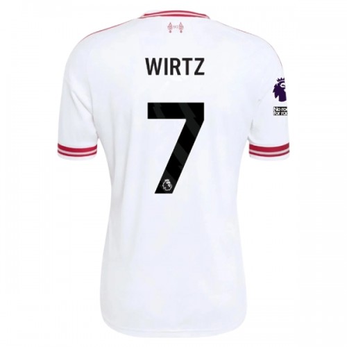 Liverpool Wirtz 7 Fodboldtrøje Udebane 2026-27 Liverpool Wirtz 7 Fodboldtrøje Udebane 2026-27