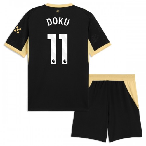 Børn - Manchester City Doku 11 Fodboldtrøje Udebane 2026-27 Børn - Manchester City Doku 11 Fodboldtrøje Udebane 2026-27