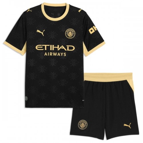 Børn - Manchester City Fodboldtrøje Udebane 2026-27 Børn - Manchester City Fodboldtrøje Udebane 2026-27