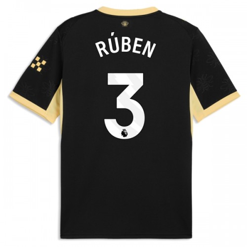 Manchester City Ruben 3 Fodboldtrøje Udebane 2026-27 Manchester City Ruben 3 Fodboldtrøje Udebane 2026-27