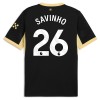 Manchester City Savinho 26 Fodboldtrøje Udebane 2026-27 Manchester City Savinho 26 Fodboldtrøje Udebane 2026-27