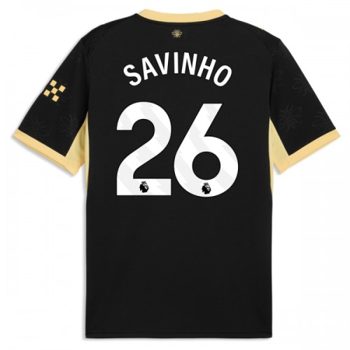 Manchester City Savinho 26 Fodboldtrøje Udebane 2026-27 Manchester City Savinho 26 Fodboldtrøje Udebane 2026-27