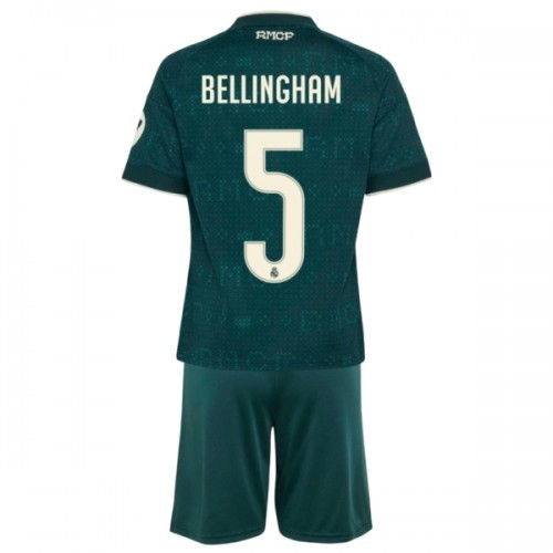 Børn - Real Madrid Bellingham 5 Fodboldtrøje Udebane 2026-27 Børn - Real Madrid Bellingham 5 Fodboldtrøje Udebane 2026-27