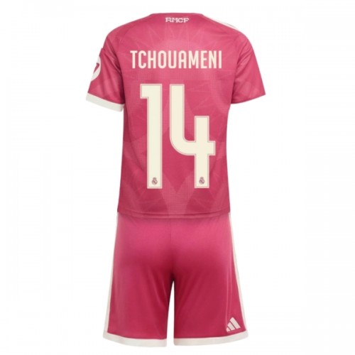 Børn - Real Madrid Tchouameni 14 Fodboldtrøje Tredje 2026-27 Børn - Real Madrid Tchouameni 14 Fodboldtrøje Tredje 2026-27