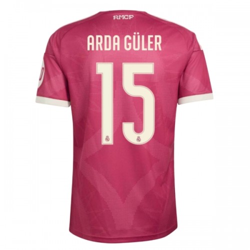 Real Madrid Arda Guler 15 Fodboldtrøje Tredje 2026-27 Real Madrid Arda Guler 15 Fodboldtrøje Tredje 2026-27