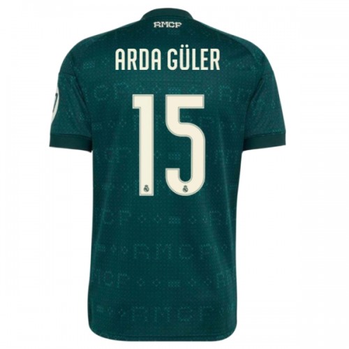 Real Madrid Arda Guler 15 Fodboldtrøje Udebane 2026-27 Real Madrid Arda Guler 15 Fodboldtrøje Udebane 2026-27